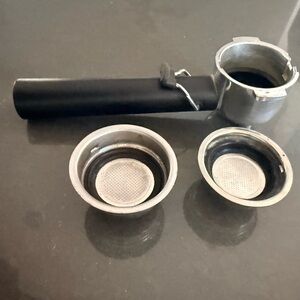 Delonghi EC155 Espresso Portafilter with 2 Baskets